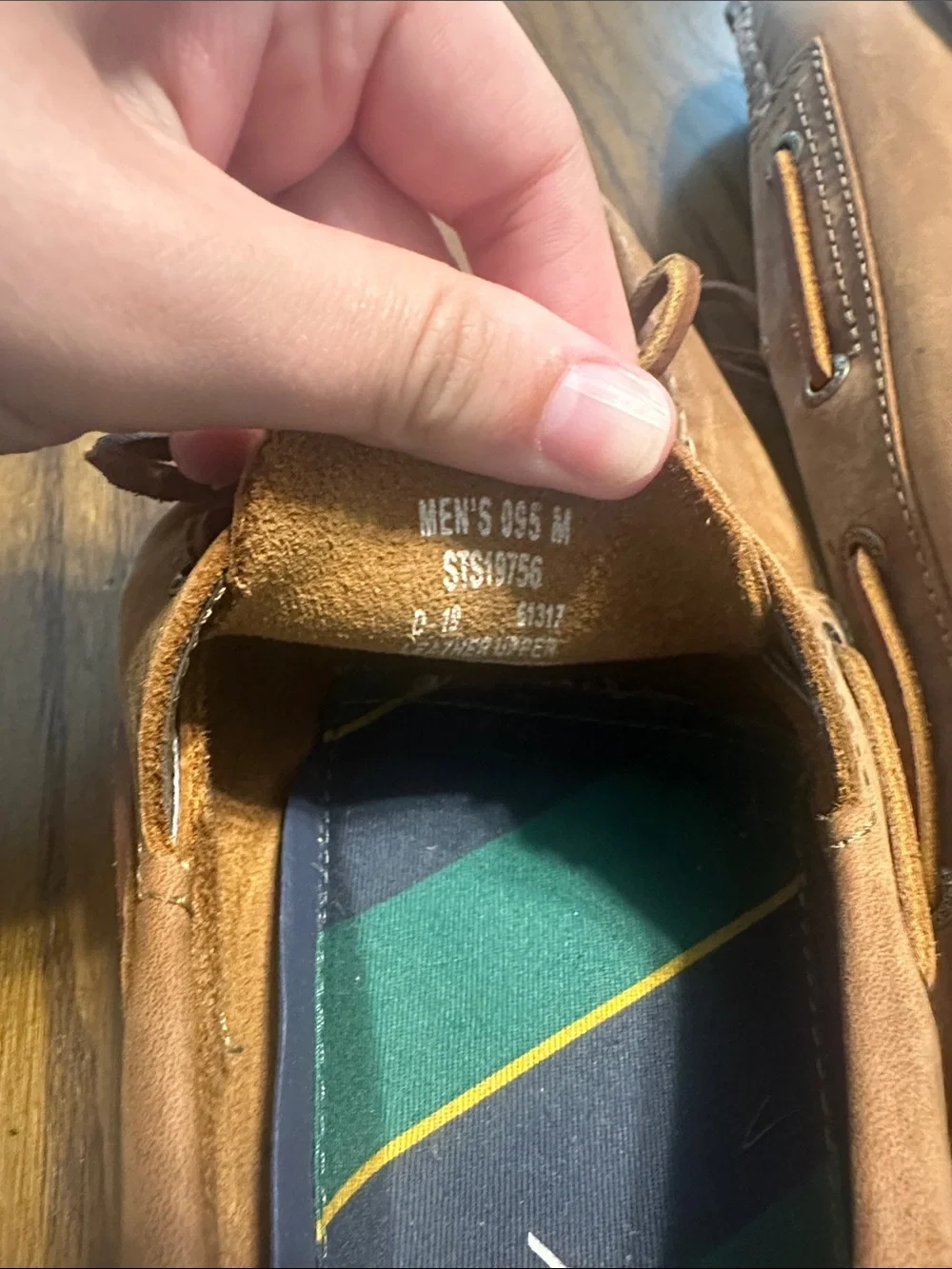 Sperry classic leather